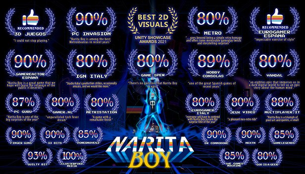 Capa de Narita Boy