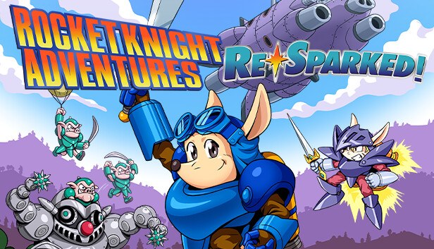 Naslovnica za Rocket Knight Adventures: Re-Sparked!