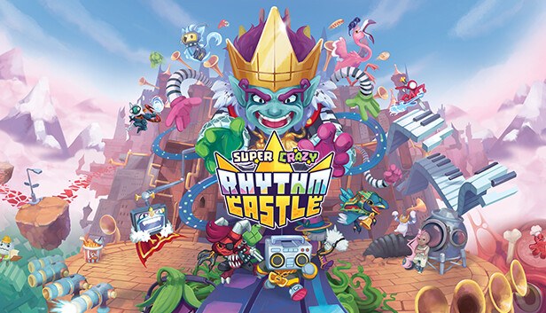 Εξώφυλλο του Super Crazy Rhythm Castle