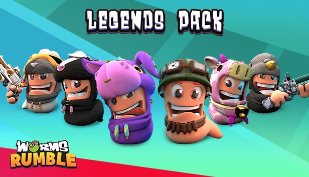 Worms Rumble - Legends Pack cover art
