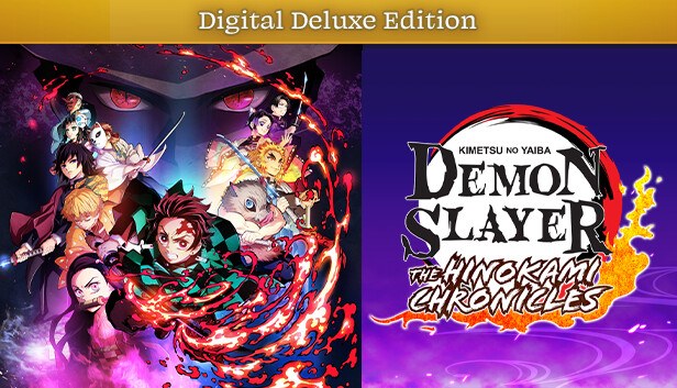 Εξώφυλλο του Demon Slayer -Kimetsu no Yaiba- The Hinokami Chronicles: Digital Deluxe Edition
