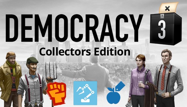 Portada de Democracy 3 Collector's Edition