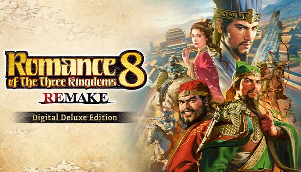 Cover van ROMANCE OF THE THREE KINGDOMS 8 REMAKE Digital Deluxe Edition