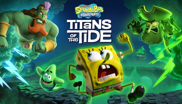 Cover van SpongeBob SquarePants: Titans of the Tide Ghostly Digital Edition