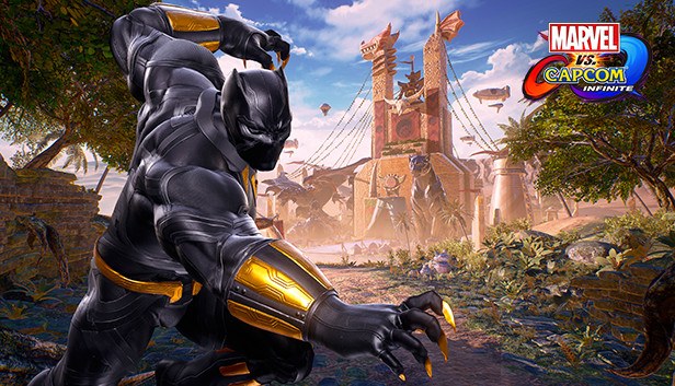 Okładka Marvel vs. Capcom: Infinite - Black Panther