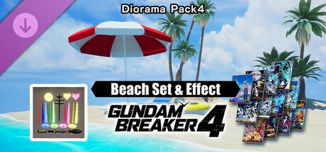 Portada de GUNDAM BREAKER 4 - Diorama Pack 4 - Beach Set & Effect