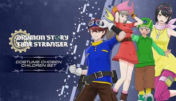 Okładka Digimon Story Time Stranger - Costume Chosen Children Set