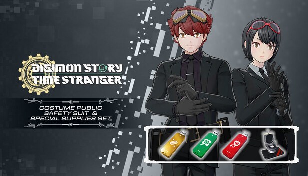 Okładka Digimon Story Time Stranger -  Costume Public Safety Suit & Special Supplies Set