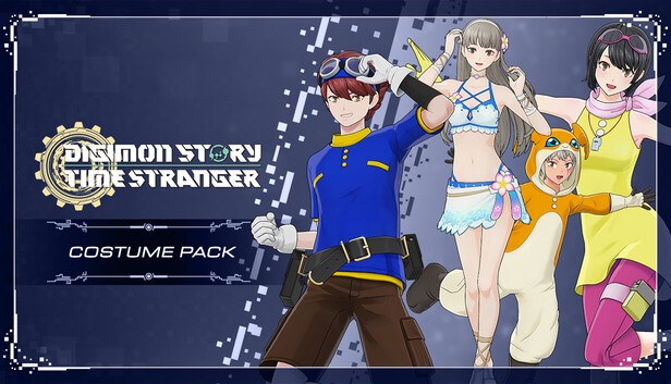 Εξώφυλλο του Digimon Story Time Stranger - Costume Pack