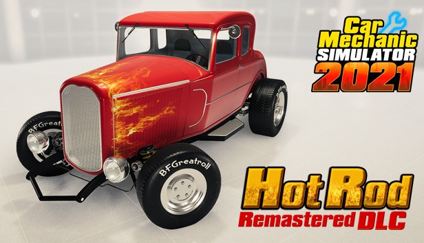 Portada de Car Mechanic Simulator 2021 - Hot Rod Remastered DLC