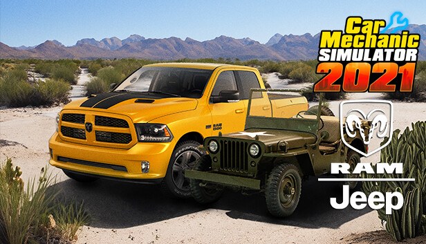 Portada de Car Mechanic Simulator 2021 - Jeep | RAM Remastered DLC