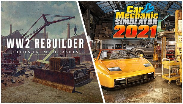 WW2 Rebuilder + Car Mechanic 21 cover art