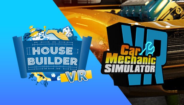 House Builder and Car Mechanic Simulator VR cover art