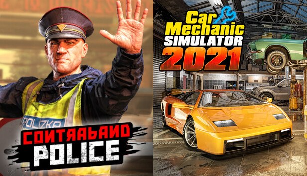 Contraband and Car Mechanic cover art