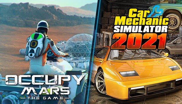 Car Mechanic & Martian cover art
