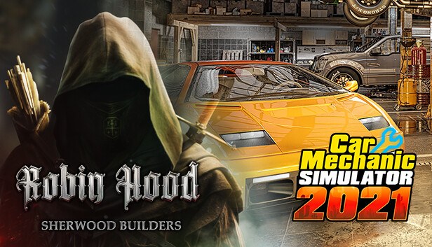 Portada de Robin Hood and Car Mechanic Simulator 2021