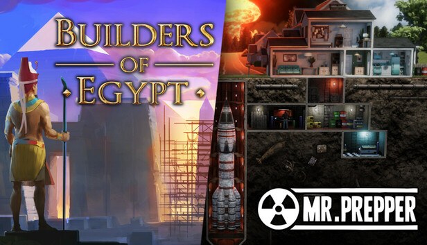 A(z) Builders of Egypt and Mr. Prepper borítóképe