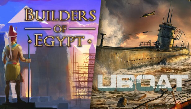 Cover von Builders of Egypt and UBOAT