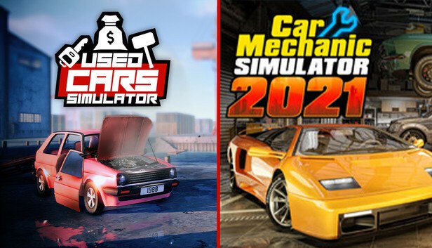 Used Cars Simulator and Car Mechanic Simulator 2021 cover art