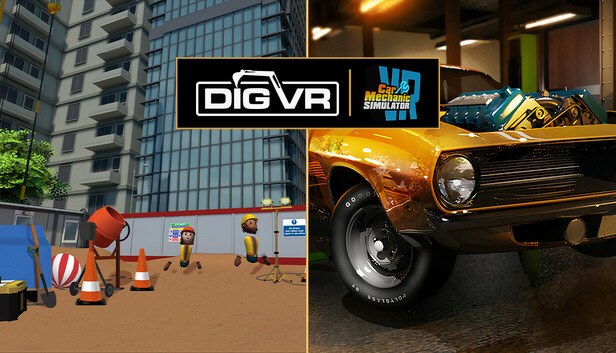 DIG VR x Car Mechanic Simulator VR Bundle cover art
