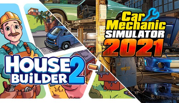 Portada de Car Mechanic and House Builder 2