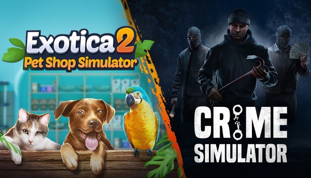 Cover von Exotica 2 x Crime Simulator