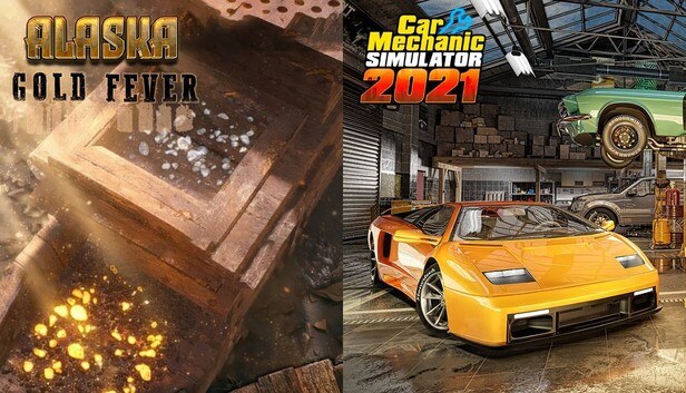 A(z) Car Mechanic Simulator 2021 & Alaska Gold Fever borítóképe