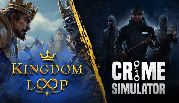 Εξώφυλλο του Kingdom Loop x Crime Simulator