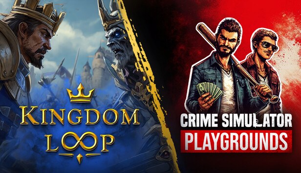 Εξώφυλλο του Kingdom Loop x Crime Simulator: Playgrounds