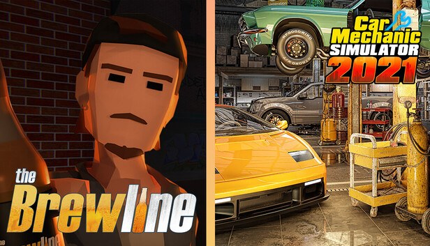 Copertina di Brewline x Car Mechanic Simulator 2021