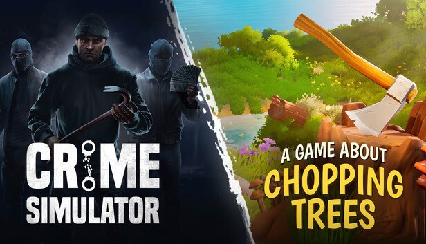 Cover von Crime Simulator x A Game About Chopping Trees