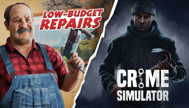 Cover von Low-Budget Repairs and Crime Simulator