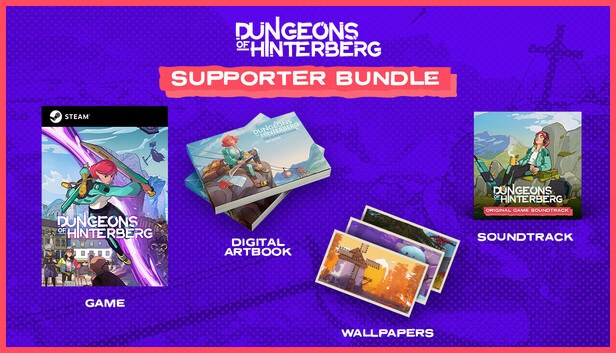 A(z) Dungeons of Hinterberg - Supporter Bundle borítóképe