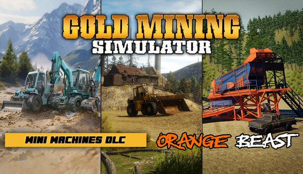 Cover von Gold Mining Simulator & Mini Mining Machines & Orange Beast