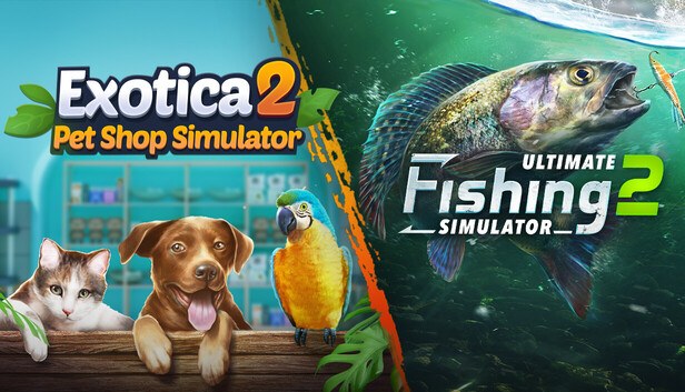 Portada de Exotica 2 x Ultimate Fishing Simulator 2