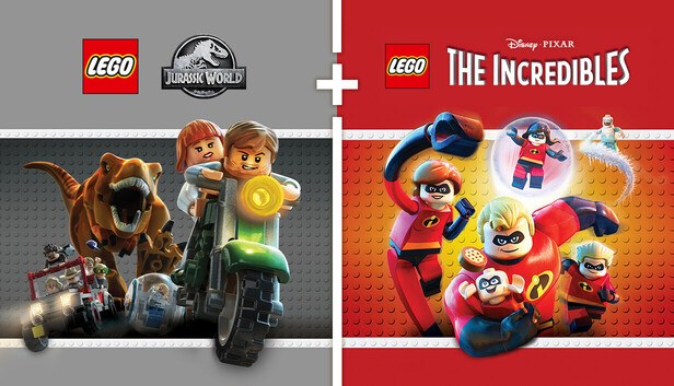 Coverbillede til LEGO® Jurassic World™ + LEGO® The Incredibles Bundle