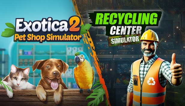 Cover von Exotica 2 x Recycling Center Simulator