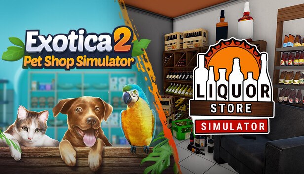 Cover von Exotica 2 x Liquor Store Simulator