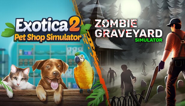 Cover von Exotica 2 x Zombie Graveyard Simulator