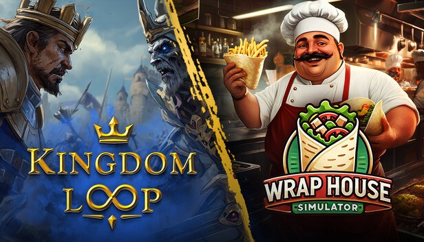 Εξώφυλλο του Kingdom Loop x Wrap House Simulator