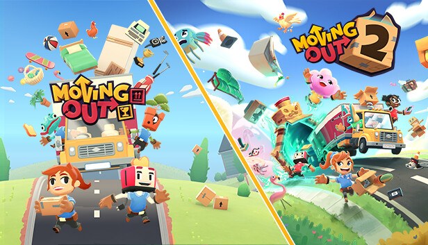 Moving Out + Moving Out 2 Bundle viršelis