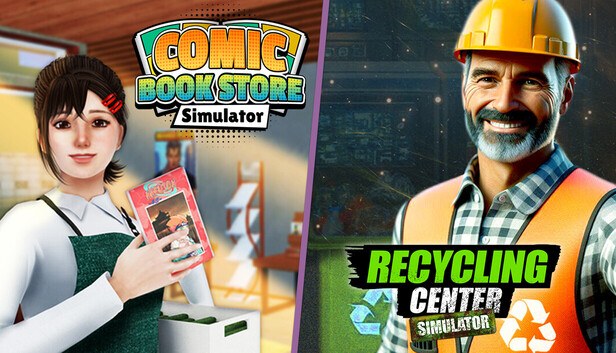 Coverbillede til Comic Book in Recycling Center