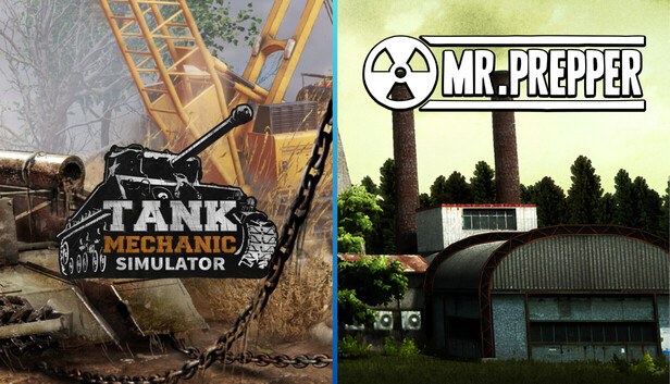 Portada de Mr. Prepper and Tank Mechanic Simulator