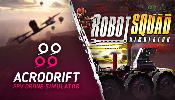 Jaquette de ACRODRIFT x Robot Squad Simulator