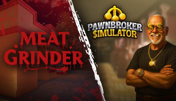 Meat Grinder x Pawnbroker SImulator cover art