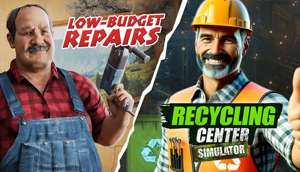Portada de Low-Budget Repairs and Recycling Simulator