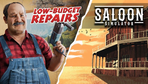 Cover von Low-Budget Repairs and Saloon Simulator