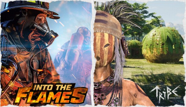 Εξώφυλλο του Into The Flames and Tribe