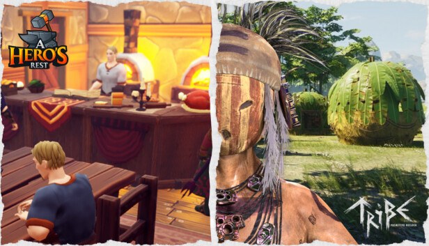 Jaquette de A Hero's Rest with the Tribe