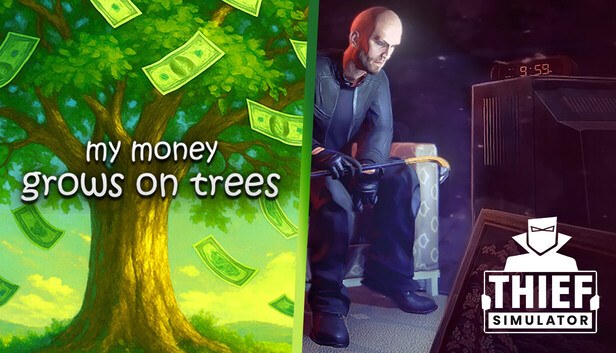 Naslovnica za My Money Grows on Trees and Thief Simulator